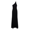 Black One Shoulder Long Dress