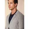 Velvet Blazer with 500 Stripes