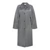 Antracite Trench Coat Wide Sleeve