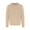 Beige Wool Turtleneck Sweater
