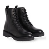 Triple Black Leather Boots
