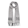 Beige Logo Winter Scarf