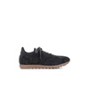 Dark Blue Suede Sneakers
