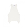 Luxury Ribbed Sleeveless Top