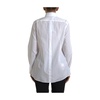 Elegant White Cotton Poplin Dress Shirt