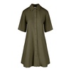 Cotton Midi Shirt Dress