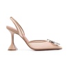 Mesh Slingback Heels
