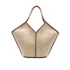 Beige Bags with Self-Tie Fastening