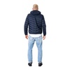 Blue Hooded Jacket for Men