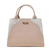 Pink Print Shoulder Strap Handbag