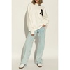 Sweatshirt with logo patch