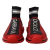 Exquisite Red Sorrento Slip-On Sneakers