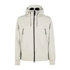 Soft Shell Pearl White Hooded Jacket