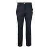 Elegant Cotton Blend Viscose Pants