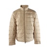 Beige Men's Jacket Microfiber