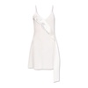 Dress with satin sash