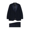 Navy Blue Single Breasted Suit