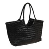 Woven Basket Style Calfskin Bag