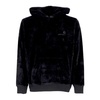 Black Lightweight Hooded Sweatshirt