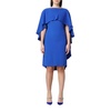 Elegant Electric Blue Dress