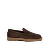 Brown Suede Loafer Rubber Sole