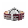 Stainless Steel Fabric Strap Analog Watch