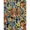 Patterned Shirt with Front Button Placket