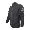 Mens Full Zip Sweater with Dedicated Aviation Patches