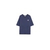Blue Flower Logo Cotton T-shirt