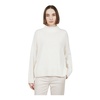 Cashmere Tipping High Neck Sweater