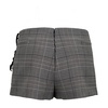 Checkered Side Braid Shorts