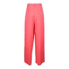 Elegant Viscose Cotton Blend Pants