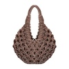 Handcrafted Diamond Hobo Bag