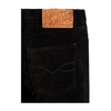 Black Denim Flared Trousers