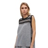 Lace Trim Linen Top
