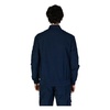 Blue Zip-Up Jacket Spring/Summer Plain