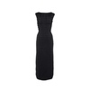 Striped 3D Midi Dress Italy Made