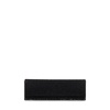 Black Crystal Embellished Foldover Bag