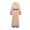 Cotton Blend Trench Coat with Logo