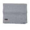 Classic Wool Scarf with Diagonal Print