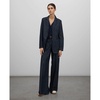 Denim Suit with Single-Breasted Jacket
