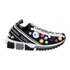 Stylish Low Top Sneakers with Crystals