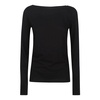 Cashmere Cotton Black T-shirts and Polos