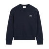 Navy Blue Crew Neck Sweatshirt