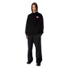 Oversized Sweatshirt with Logo Patch
