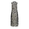 Silk Midi Dress Sleeveless Italy Made