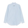 White Button-Up Shirt American Collar