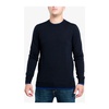 Blue Wool Sweater, Crew Neck, Long Sleeves