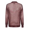 Cashmere Silk Sweater Bordeaux Italy