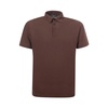 Dark Brown Polo Shirt Icecotton Slim Fit